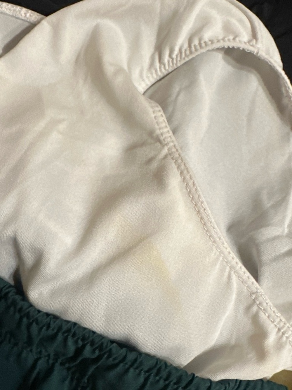 Old Navy Cream Lined Kids Bottoms with Dark Green Exterior